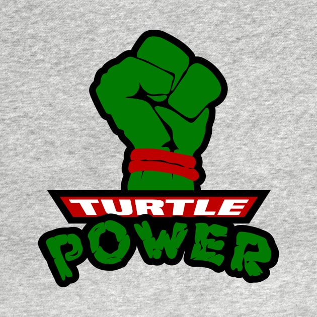 Turtle Power Fist by MalcolmDesigns